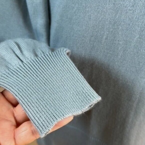 Preloved LOFT Cowl Neck Tunic Sweater, Size L - Picture 3 of 7